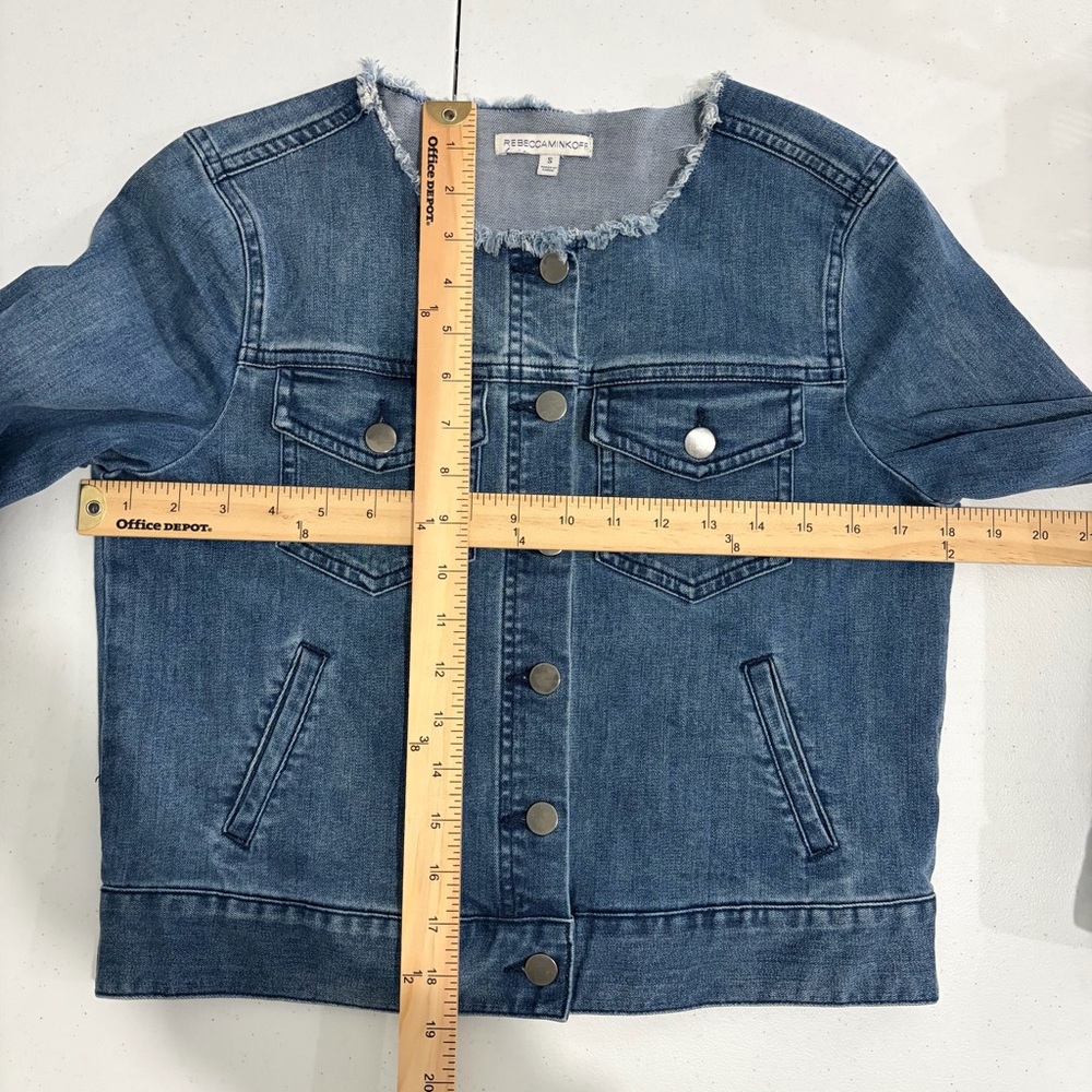 LOVE IS LOVE Denim Jacket - Picture 6 of 7